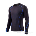 Long Sleeves Gym Fitness Men's Tight Tops Wholesale